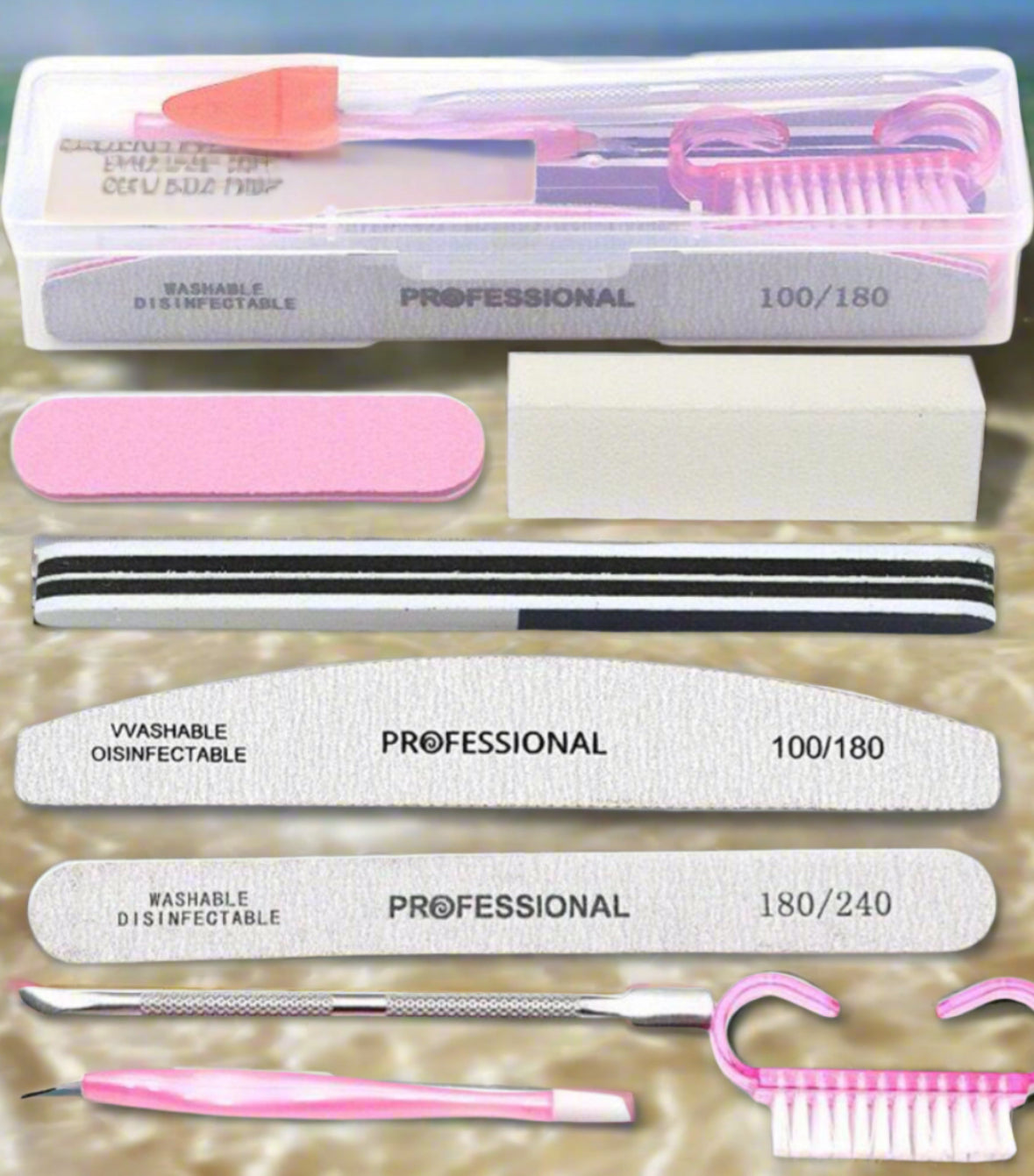 Ensemble set professionnel pour les ongles, nail art et entretien - Beauty Diams .com