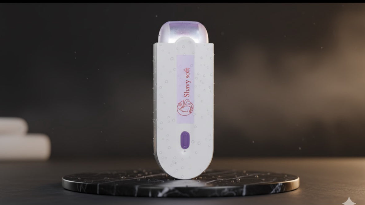 🎀-70% code Oct70 sur l’Appareil rechargeable shavy soft , 🏷️ rasage sans douleur visage et corps, tous types de peaux.