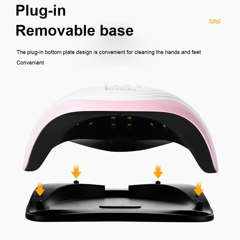 Appareil Professionnel sèche ongle UV/ LED lampe