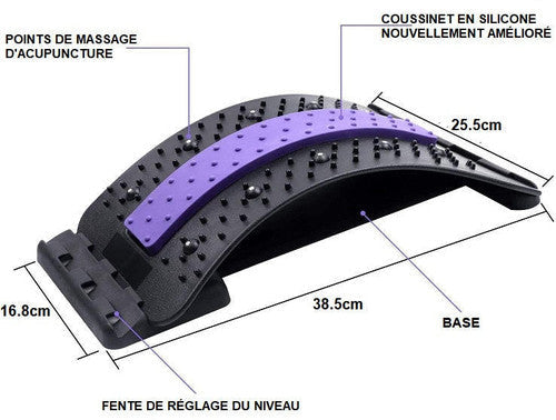 Civière, Planche de dos. Soulagez la douleur et améliorez la posture sans effort ! Unisex Pour hommes et femmes - Beauty Diams .com