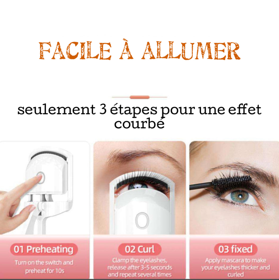 Recourbe-cils Chauffant - Beauty Diams .com