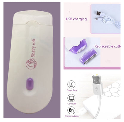 🏷️ Appareil rechargeable, rasage sans douleur visage et corps pour tous types de peaux. - Beauty Diams .com