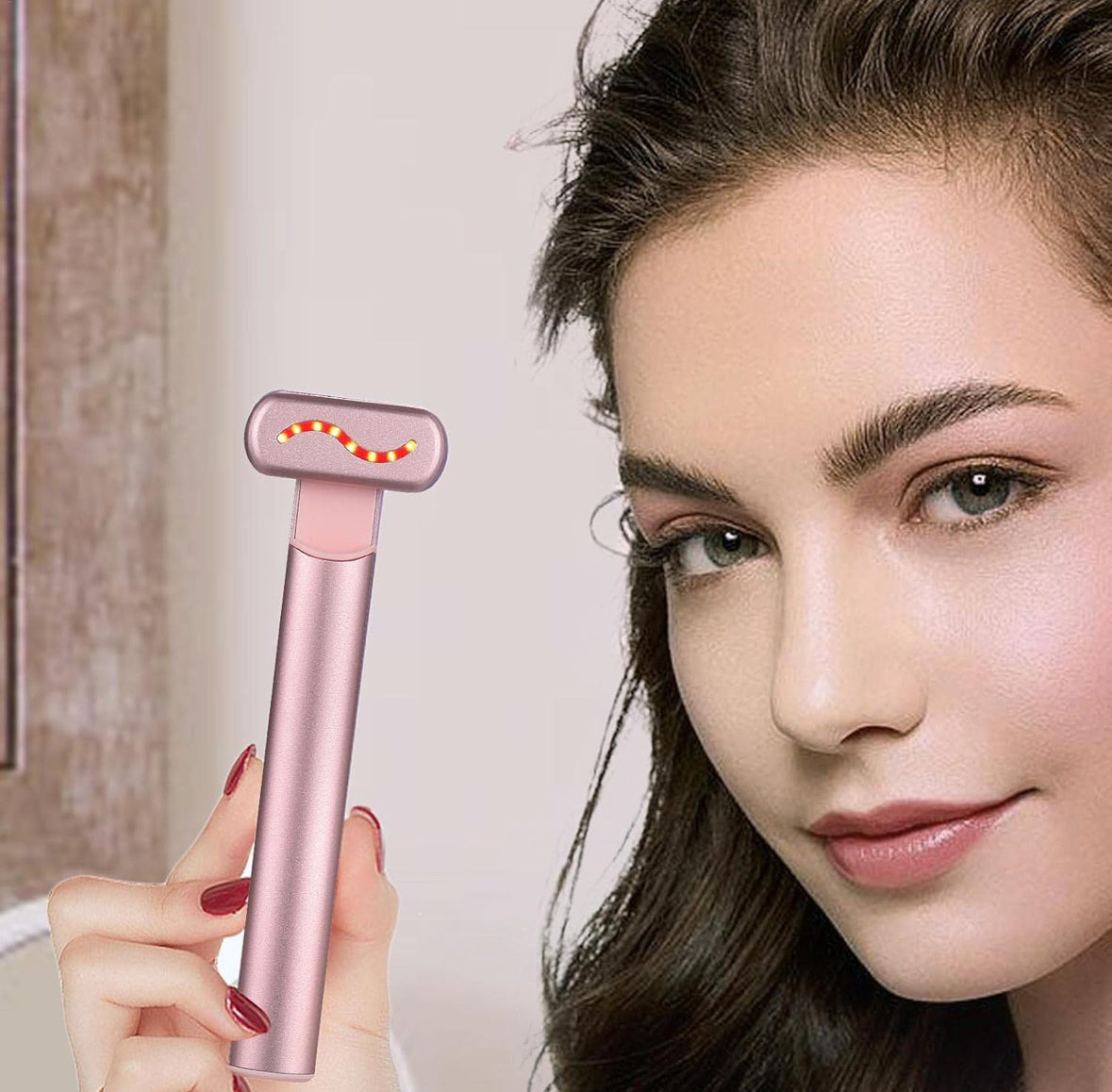 Baguette magique 4 in 1 soin thérapie infrarouge visage  3 couleurs - pour hommes et femmes, pour vous ou à offrir - Beauty Diams .com