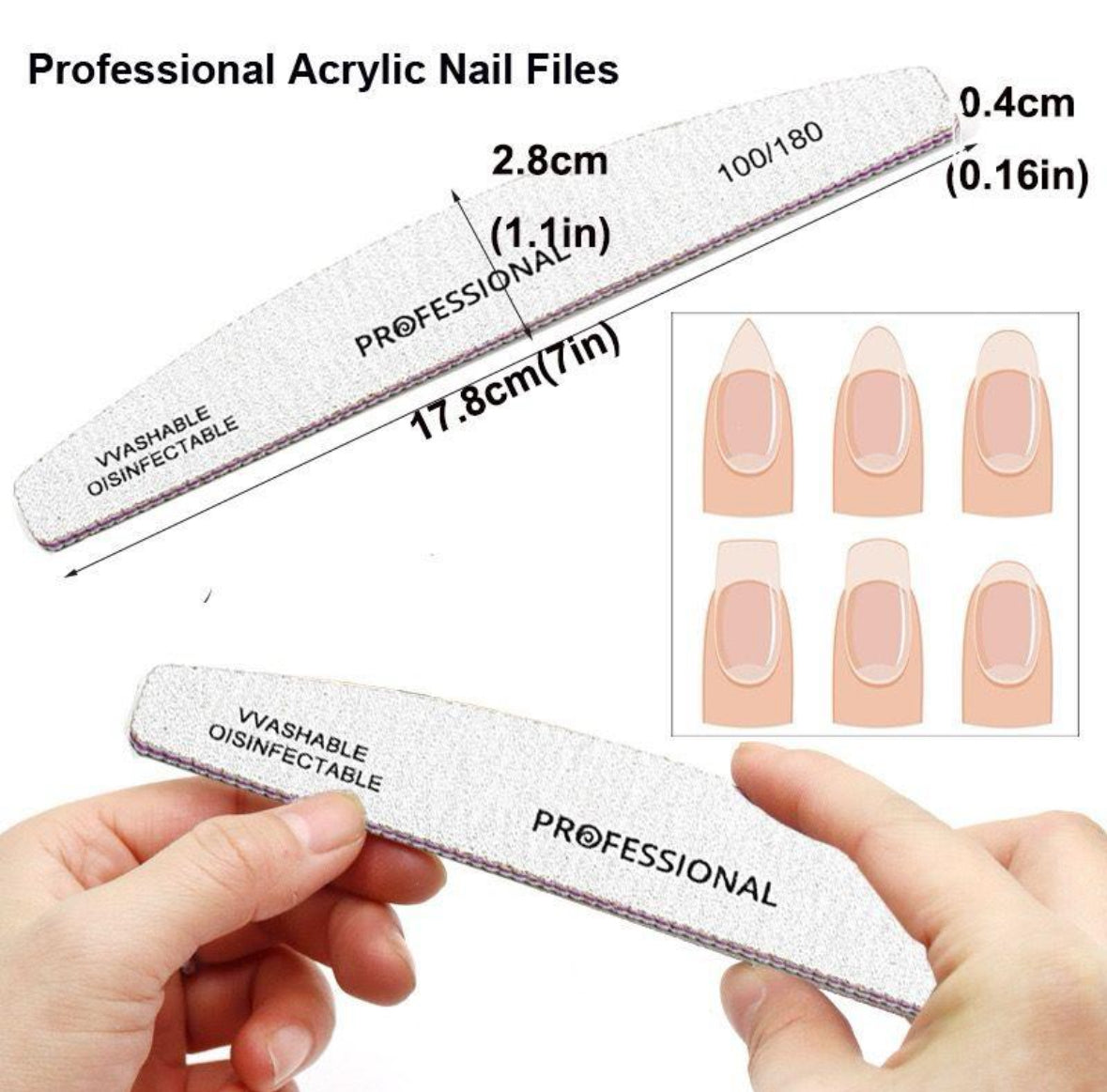 Ensemble set professionnel pour les ongles, nail art et entretien