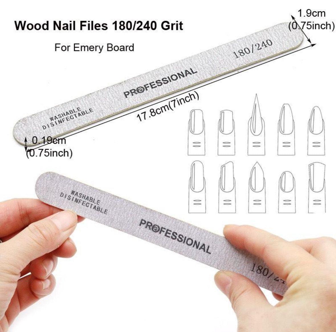 Ensemble set professionnel pour les ongles, nail art et entretien