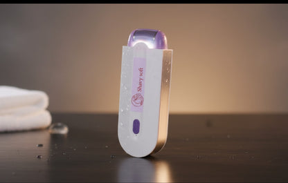 🎀-70% code Oct70 sur l’Appareil rechargeable shavy soft , 🏷️ rasage sans douleur visage et corps, tous types de peaux.