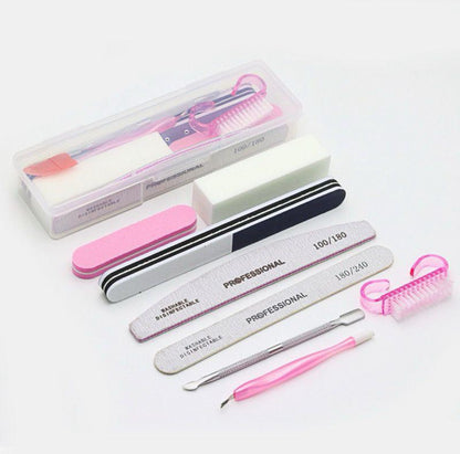 Ensemble set professionnel pour les ongles, nail art et entretien