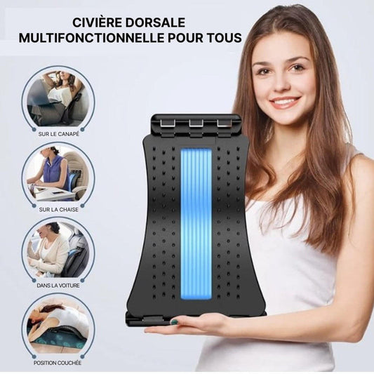 Civière, Planche de dos. Soulagez la douleur et améliorez la posture sans effort ! Unisex Pour hommes et femmes - Beauty Diams .com