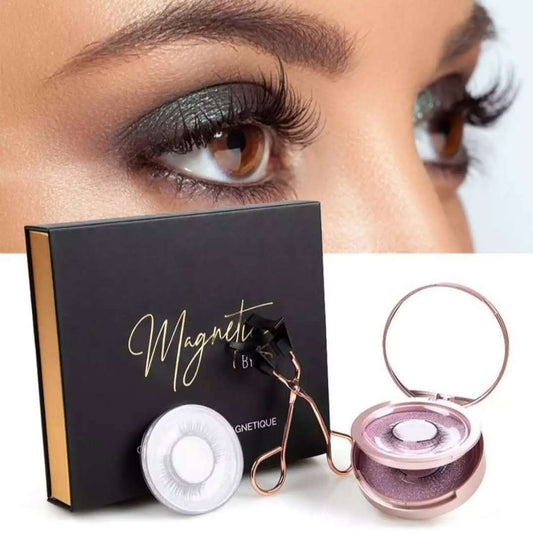 3D Eyelashes magnétiques faux cils: pas besoin de colle, set de 6pieces - Beauty Diams .com